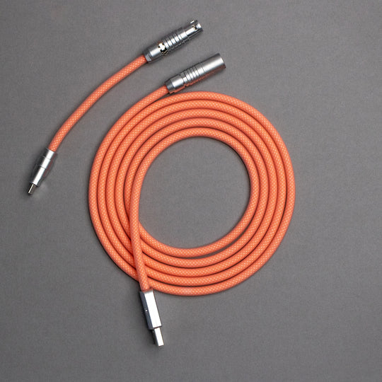 Câble silicone FEMO - Tressé Corail