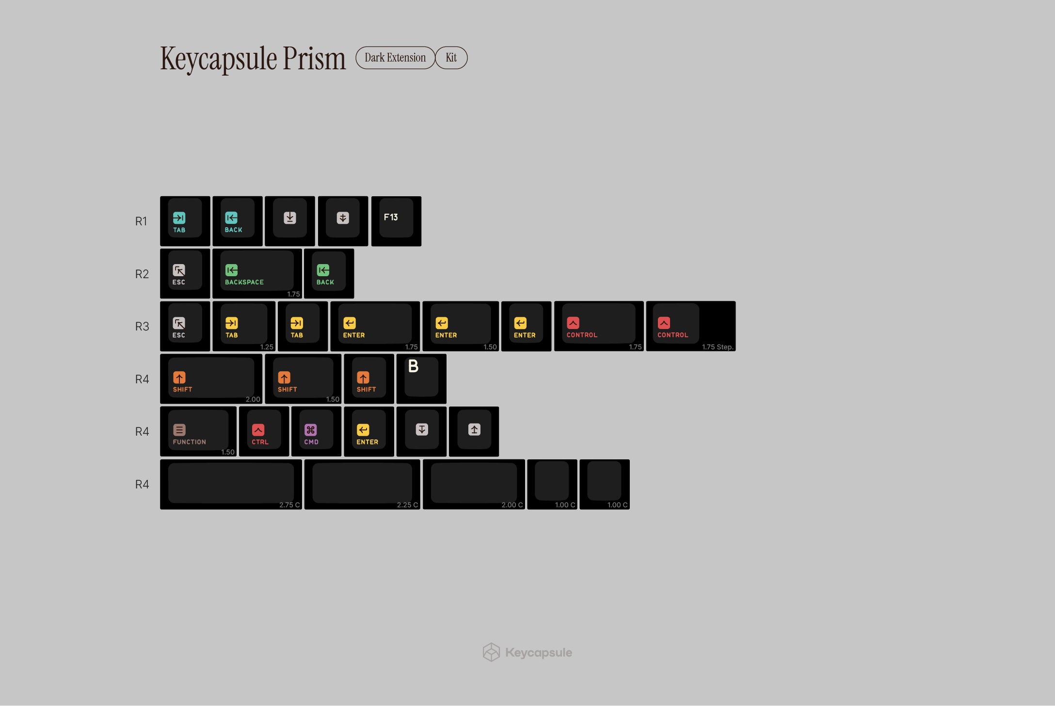 Keycaps - Prism