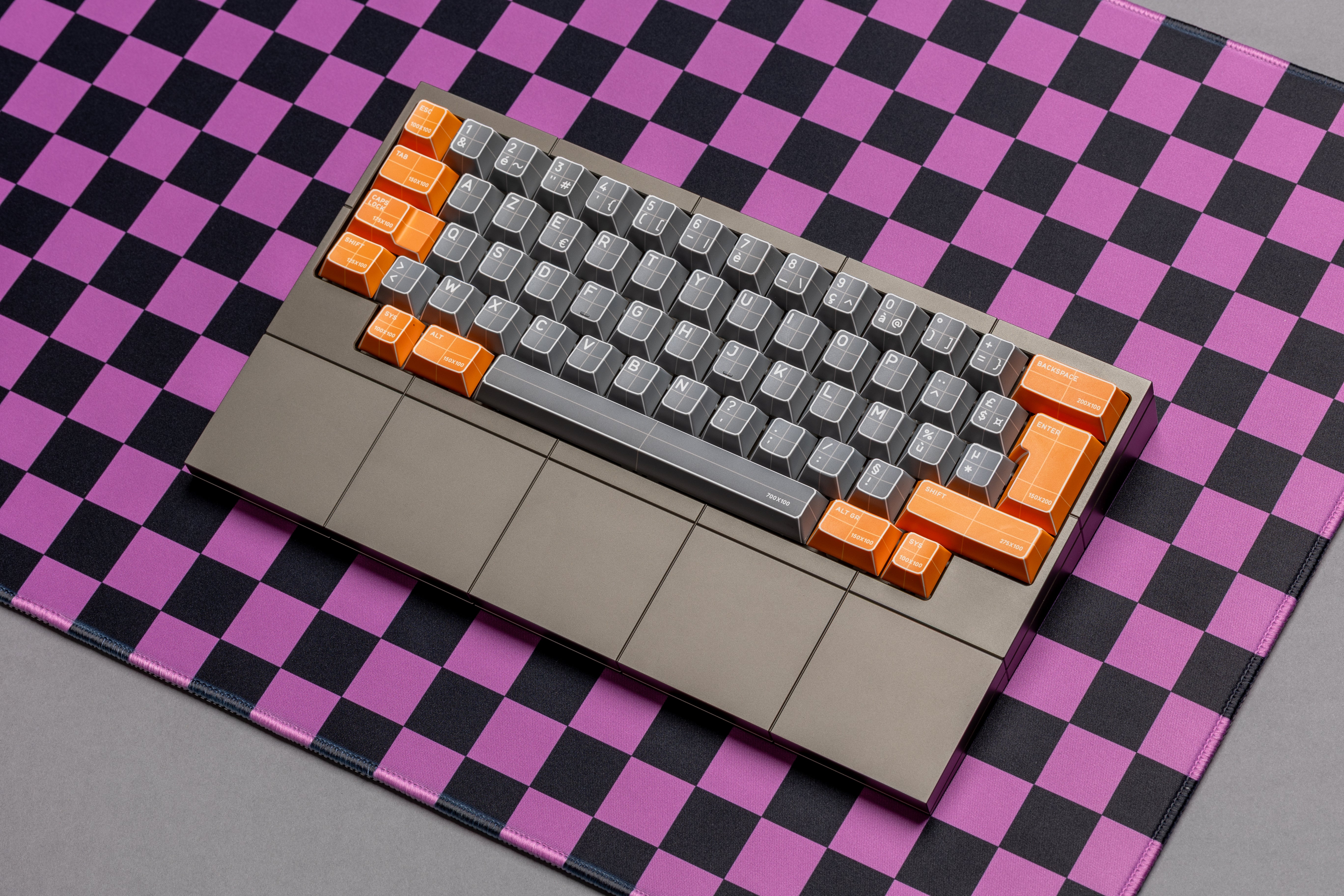 Deskmat - kc_orange