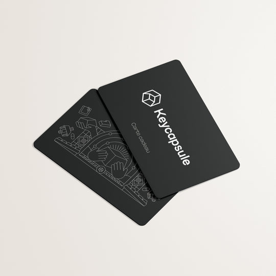 Carte cadeau Keycapsule